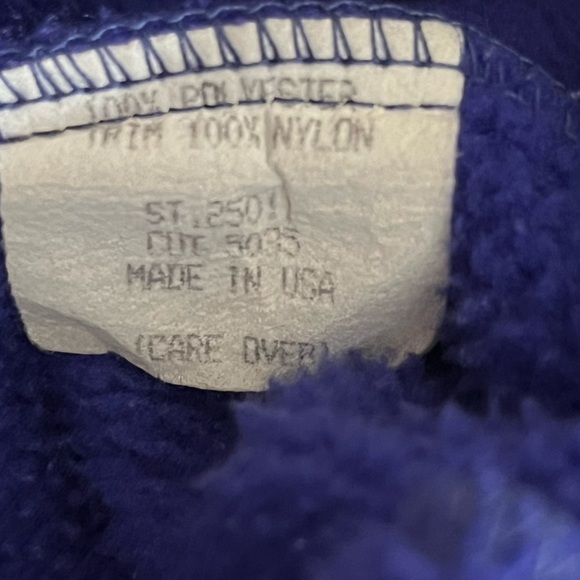 Vintage Patagonia Made in USA Fleece Bomber fit Full Zip Jacket - Picture 9 of 10